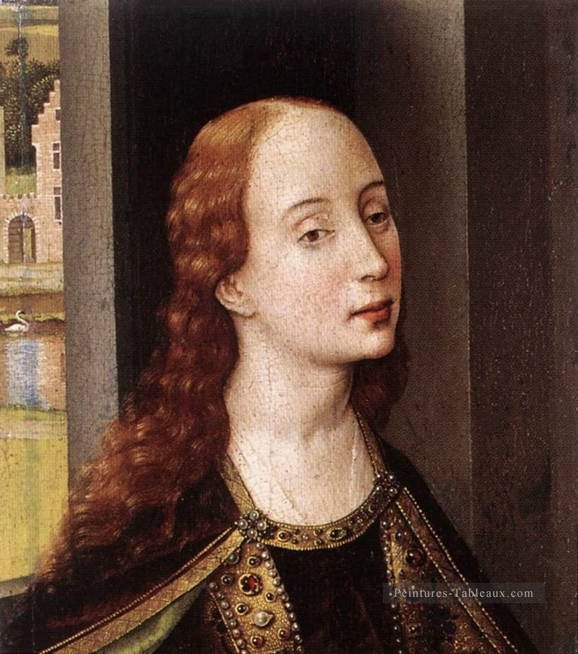 St Catherine hollandais peintre Rogier van der Weyden Peintures à l'huile